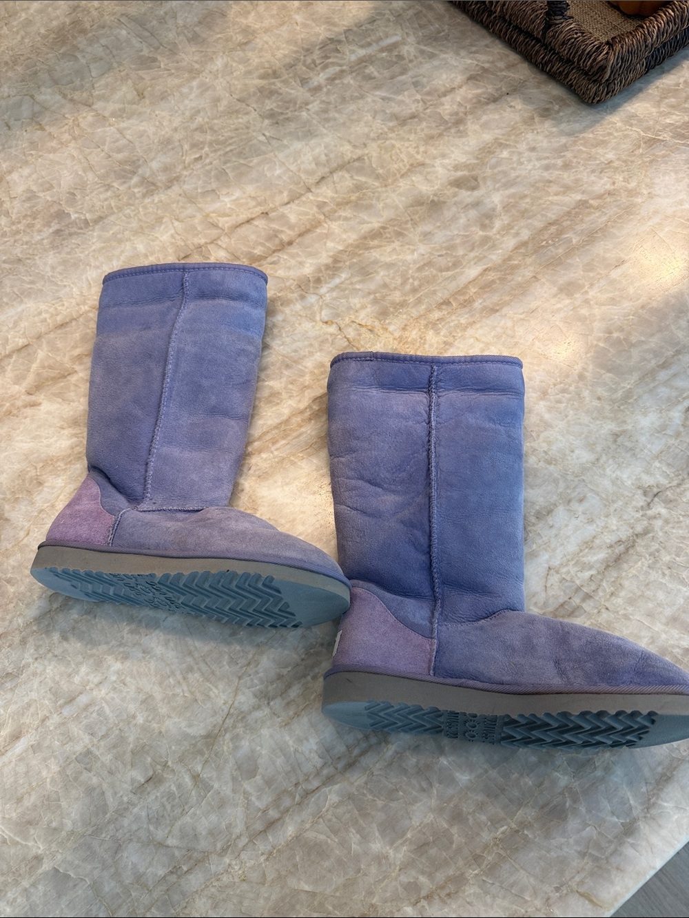 Purple Women's Uggs Mid-Calf Boots